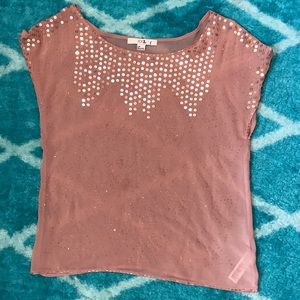 Sparkly Pink Blouse!